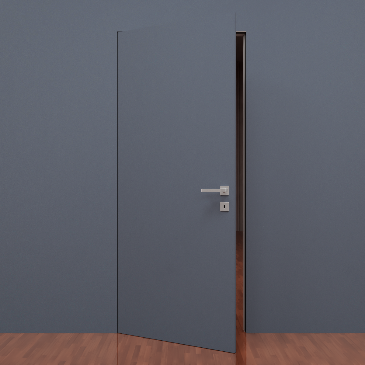 Ușă Filomuro Melamină, 80x275 cm, Toc ascuns aluminiu