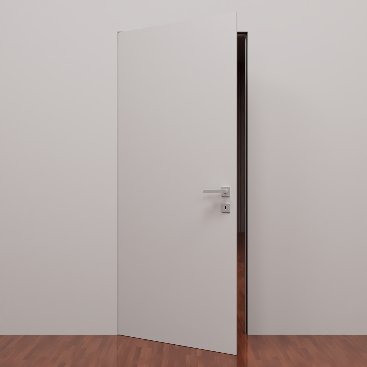 Ușă Filomuro prevopsită, 90x230 cm, Toc ascuns aluminiu